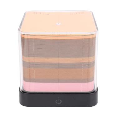 Imagem de TOPINCN 3D Art Calendar Memo Pad, Capivara 3D Papel Escultura Craftwork, Capivara 3D Sticky Notes, Rasgar Notepad Desk Calendar Com Luz para Casa, Escritório, Luz Noturna