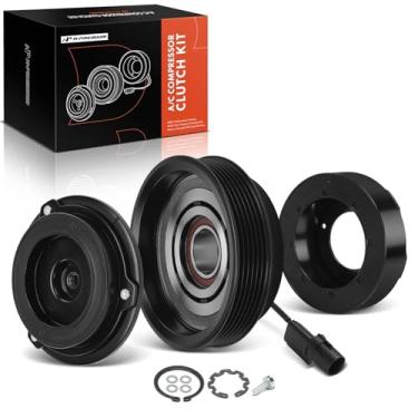 Imagem de A-Premium Kit de embreagem de compressor A/C de substituição para Hyundai Tucson 2005-2009 Kia Sportage AC Compressor Clutch Kit, 123 mm, 6PK