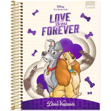 Imagem de Caderno univ.capa dura 10x1 160fls Disney Cla 2525922 Spiral Cld