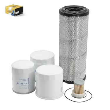 Imagem de Kit de filtro HH164-32430 6A320-59930 TA040-93230 TA040-93220 HH3A0-82623 HHK70-14070 para trator Kubota L2800 L3200 L3400 L3300 700SU L3800 (HST) L2501 H HST