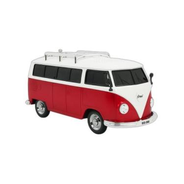 Imagem de Caixa som portatil bluetooth fm usb tf kombi vermelho ws-266bt - Xtrad