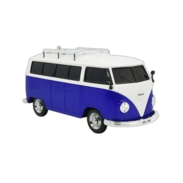 Imagem de Caixa som portatil bluetooth fm usb tf kombi azul ws-266bt - Xtrad