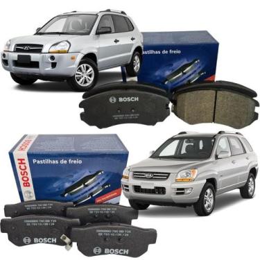 Imagem de Kit Pastilha de Freio Sportage Tucson 2.0 2.7 2004 2005 2006 2007 2008