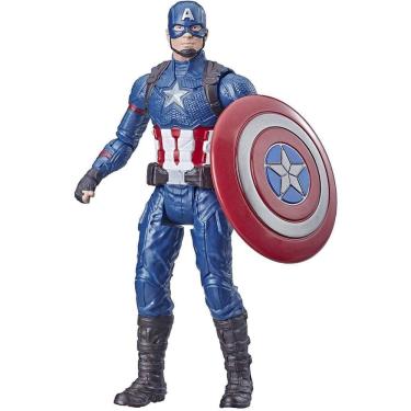 Imagem de Boneco de ação Avengers Marvel Captain America 15cm