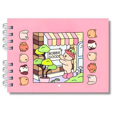 Imagem de Livro de Colorir Infantil Bobbie Goods 50 páginas Capa Dura