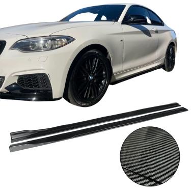 Imagem de Saia Lateral Universal Regulável Carbon Look Civic Corola UP