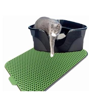 Imagem de Tapete Higiênico Sanitário Lavável para Pets | XixiDog | Cães Hamsters Coelhos Ratos Gatos Roedores (Verde, 60x40)