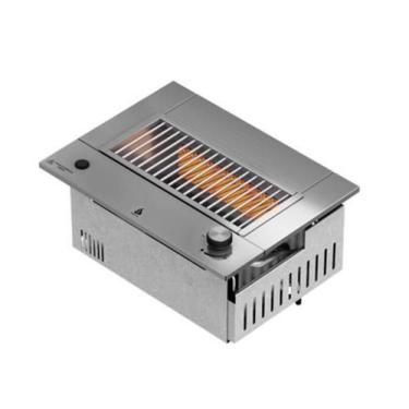 Imagem de Churrasqueira A Gás Slim Dxx201 Glp Dinoxx Uruguaia + Tampa