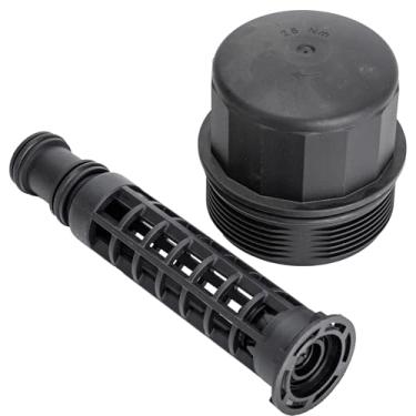 Imagem de LesNau Conjunto de tampa de filtro de óleo A2721800038 compatível com Mercedes-Benz C230 C250 C280 C300 E280 E350 E550 GLK350 GL550 S450 CLS550 G550 SL550 SLK300 S450 400 CLC K550 ML350 ML450 R350