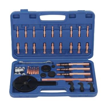 Imagem de labwork Conjunto de extrator de rolamento 36 em 1 kit de ferramentas de separador de rolamento interno de 3 mandíbulas para motocicletas e carros