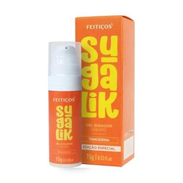 Imagem de Gel Sensorial Beijável Sugalik 15g  Feitiços Aromáticos Efeito Pulsaçã