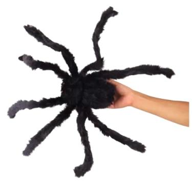 Imagem de Aranha Gigante de Pelúcia Perna maleável Decoração Assustadora Halloween 120 Centimetros