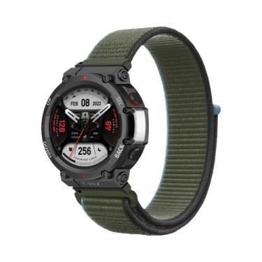 Imagem de Pulseira De Nylon Unissex Para Huami Amazfit T-REX 3/2 Smart Watch Ban