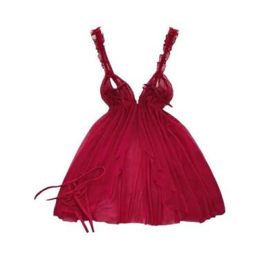 Imagem de Body de Renda Cinza Sexy - Sem Alças, Mangas e Costas - Lingerie Femin