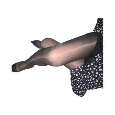 Imagem de Meia-calça Ultrafina Brilhante Anti-ganchos Feminina, Alta Elasticidad