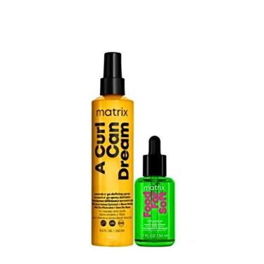 Imagem de Kit Matrix A Curl Can Drean Modelador 250ml+ Oil Sérum 50ml