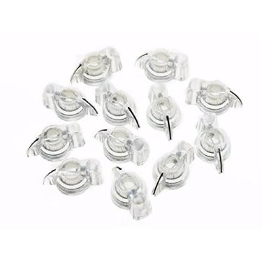 Imagem de Dopro Pacote com 12 puxadores de cabeça de galinha de guitarra de topo plano com efeito AMP e botão transparente