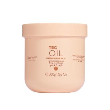Imagem de Arvensis – Máscara Capilar Tec Oil 500g | Nutrição, Brilho, Força, Fórmula Vegana, Para Cabelos Ressecados