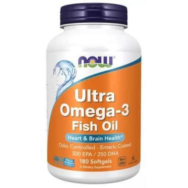 Imagem de Ultra Omega 3 180 Caps Super Concentrado Now Foods Importado - sku 342