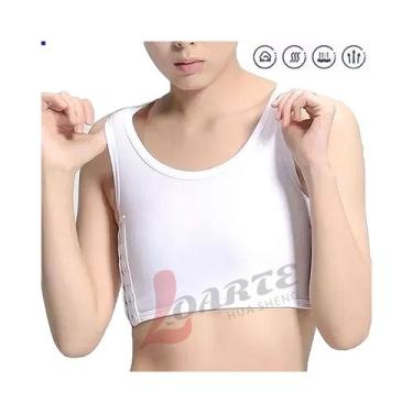 Imagem de Cintura de compressão mamária, espartilho, bandagem, encadernador, Tom