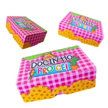 Imagem de 40 Caixinhas Doces Festa Junina Arraia - Docin Pro Cê
