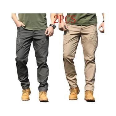Imagem de Calças Táticas Camufladas Slim Fit Impermeáveis E Respiráveis Para Tre