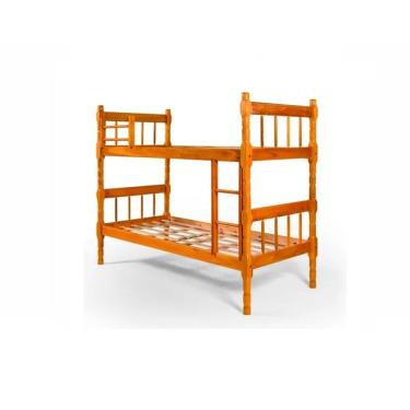 Imagem de Beliche Madeira Maciça Milão Torneado para Colchão 188x78cm - Disamóveis