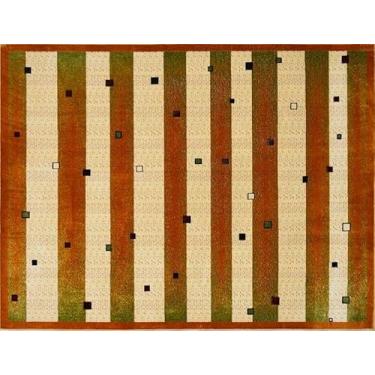 Imagem de Tapete Retangular Veludo Marbella Illusione Acqua II Caramelo 248x350 cm