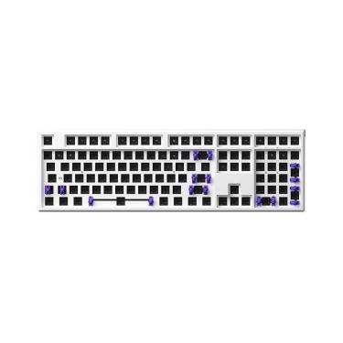 Imagem de Teclado Barebone Monsgeek Mg108w RGB Branco 108 Teclas USB-C