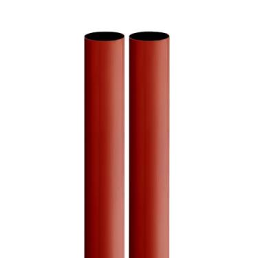 Imagem de Varão De Cortina, Kit Varão P, Cortina Com Flange 1,50 19mm(MOGNO)