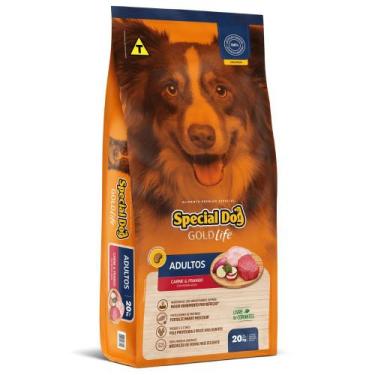 Imagem de Ração Special Dog Gold Life Carne e Frango para Cães Adultos 20 kg - M