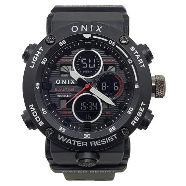 Imagem de Relógio Masculino Onix Anadigi Ox116 Preto