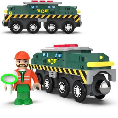 Imagem de Action Locomotive Train HYPERLIVING operado por bateria para crianças 
