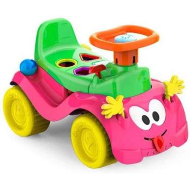 Imagem de Triciclo Infantil Totoka Motinha Rosa para Bebê Menina - Cardoso Toys