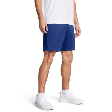 Imagem de Shorts de Treino Masculino Under Armour Tech 7in, Azul, GG