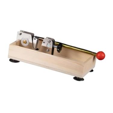 Imagem de Baoblaze Abridor de nozes de macadâmia, quebra-nozes manual, portátil, multifuncional, avelã, amêndoas, ferramenta para quebrar nozes, descascador de nozes