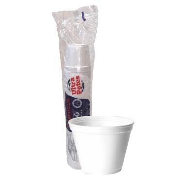 Imagem de Pote Térmico De Isopor 480Ml Descartável C/200 Ultra