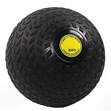 Imagem de Bola medicinal, bola medicinal, squash ao ar livre para força e exercício físico, exercícios aeróbicos de treinamento cruzado e exercícios principais (tamanho: 2 kg/4,4 lb) ()