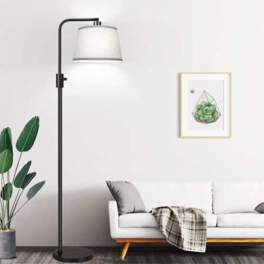 Imagem de Lâmpada Nintiue 165cm Luminária de chão regulável Grey Shade 1000lm