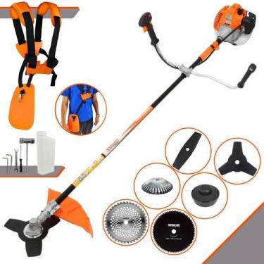 Imagem de Roçadeira Máquina de Corta Grama À Gasolina 2T Vulcan VR520-H 52cc 2,5