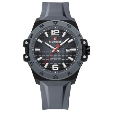 Imagem de Relógio de Quartzo Casual Masculino Á prova d´agua Pulseira Silicone Esportivo