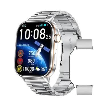 Imagem de Relógio Inteligente Masculino GPS Bluetooth LIGE 2025 Com Tela De 2.01