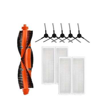 Imagem de Compatible With XMI Mijia Mi Robot Vacuum-Mop Pro STYTJ02YM 2S / 3C / Conga 3490 Viomi V2 PRO V3 SE Main Side Brush Hepa Filter Mop Part(Burgundy)