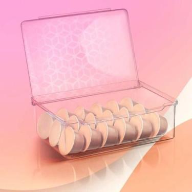 Imagem de Caixa Acrílica Organizador De Cápsulas Café Transparente - Drumond Var