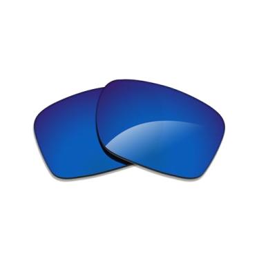 Imagem de Alphax Lentes de reposição polarizadas espelhadas azuis Pacafic para óculos de sol Spy Optic Spritzer