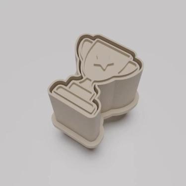 Imagem de Ejetor Modelador Para Doces TROFEU Brigadeiros Docinhos Massa Biscuit 