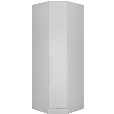 Imagem de Modulo Canto Obliquo Para Guarda-roupa Com 01 Porta Branco