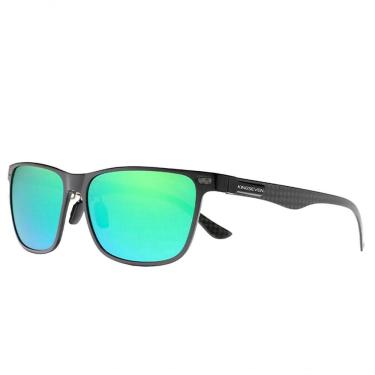 Imagem de Óculos De Sol Masculino Polarizado Design Piloto Com Proteção Uv400 Verde