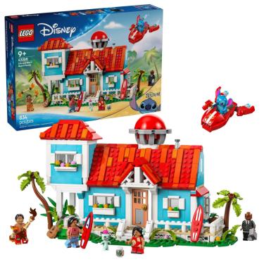 Imagem de Lego Disney Casa De Praia Lilo E Stitch 834 Peças 43268