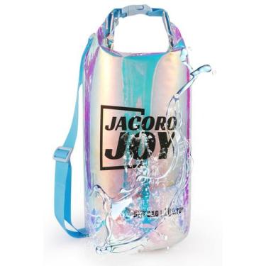 Imagem de Bolsa seca JACORO JOY 10L Iridescente Impermeável TPU